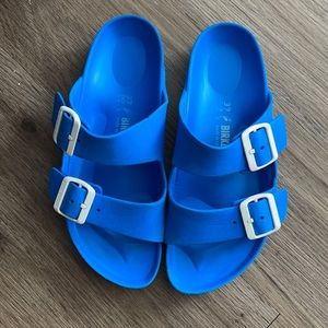 Blue Birkenstock’s